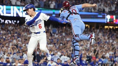 목숨 걸고 뛰었다→우승 행복해 대주자로 'PS 첫 출장' 김혜성 생생 소감