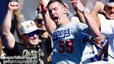 '5차전 가면 선발 투수였는데' 김혜성보다 더 '들러리 신세' 뷸러, 1경기도 나오지 못하고 엔딩