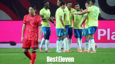 [BE.현장] 韓축구, 이러다 PTSD 오겠네... '쓰디쓴 보약' 홍명보호, 0-5 대패하며 최근 브라질전 '3연속 4실점 이상 패'