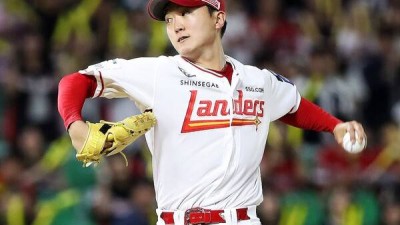 '미쳤다' SSG 김건우, 경기 시작 후 6타자 연속 삼진→PS 신기록 수립