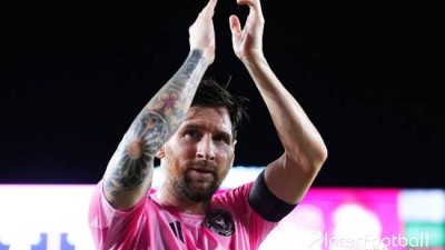 부앙가 어쩌나…메시, A매치 기간인데 MLS 출전해 2골 추가→득점 단독 선두 등극