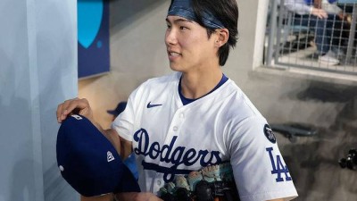 '6G 중 고작 1G' 끝내기 득점 올렸지만…김혜성 NLCS 로스터 탈락 전망, 로버츠 감독 백업으로 가치 있다, 논의 대상