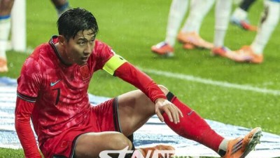 '韓, 파라과이는 1-0 제압' 분위기 반전? 브라질 상대 0-5 참패...제대로 된 경기력 못 보여줘