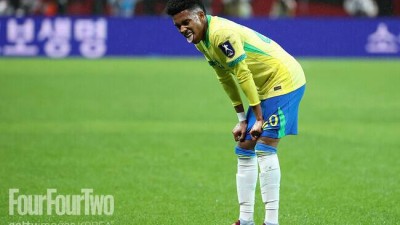 ‘한국에서 비 너무 맞았나’…’한국전 멀티골’ 브라질 07년생 신성, 독감 걸렸다…일본전 출전 여부 불투명
