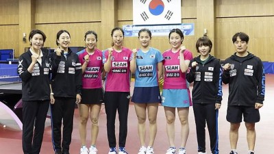 신유빈이 마침표 찍었다…여자탁구, 아시아선수권 4강 복귀