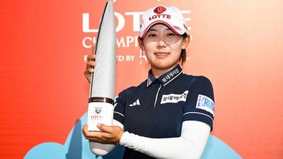 LPGA 우승 경쟁을 롯데 선수가? 사상 초유의 쾌거 'K골프의 재도약' 향한 신동빈 회장의 진심