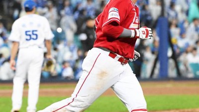 졌는데, 이 한명은 확실히 건졌다. 30홈런 거포 유망주 거짓말 아니었다[준PO 현장]