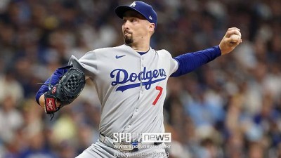 다저스 9회 2사 만루 위기 극적 탈출…스넬 8이닝 10K 완벽투, NLCS 먼저 1승 따냈다