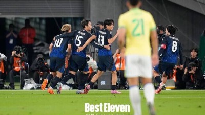 브라질 상대로 이게 된다고? 일본판 '도쿄의 기적'… 0-2→ 3-2 대역전승, 日 사상 첫 브라질 격파