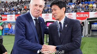 '일본전 충격 2-3 역전패' 안첼로티, 한국전과 딴판 우리는 교훈을 얻어야 한다