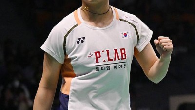 韓서 준우승 아쉬움 털고...'셔틀콕 황제' 안세영, 덴마크오픈 첫 판 33분만에 완승
