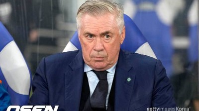 홍명보 스리백 문제점 지적했던 안첼로티, 180도 달라진 태도 “일본전 패배에서 교훈 얻었다”