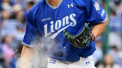 그렇게 잘던졌는데 왜? '괴물' 폰세와 1차전 맞대결, 어째서 최원태가 아닌가