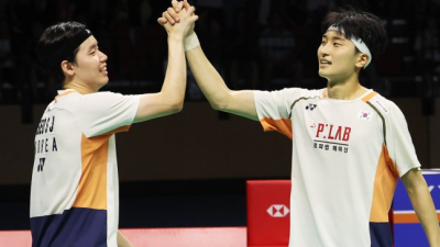 ‘세계랭킹 1위’ 서승재·김원호, 덴마크오픈 1회전 탈락 ‘충격’···랭킹 24위 말레이조에 0-2 완패