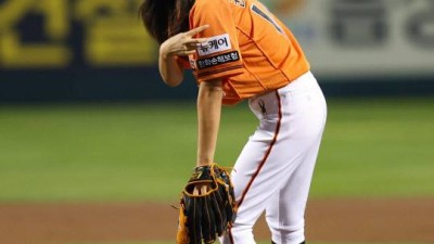 플레이오프 1·2차전 시구자로 결정된 한화 이글스 '찐팬'은 누구?