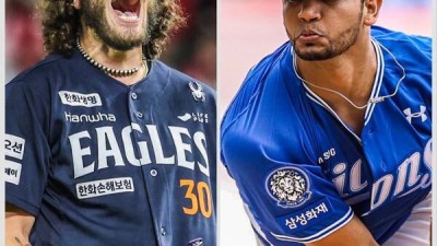 시뮬레이션 결과 한화 KS행 확률 53.18% vs 삼성 46.82%...창과 방패 대결, 팽팽한 접전 예상 [스춘 PO 프리뷰]