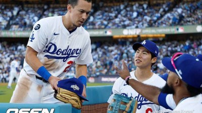 ‘와’ 이 선수가 韓 국대였다니…NLCS 3차전 결승타 대폭발→‘WS –1승’ 다저스 영웅 우뚝 서다