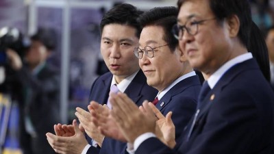 '李대통령 참석'첫 체전,유승민 대한체육회장 NO스포츠 NO퓨처,스포츠 없는 미래는 없습니다