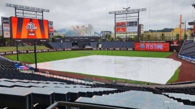 대전 비 그치기 시작, 신구장 배수 시설 최강…한화 2552일 만에 가을야구 열리나 [PO1]