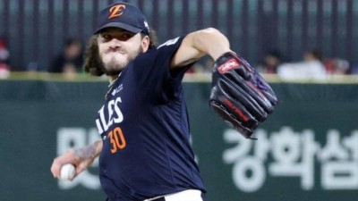 '하늘이 한화 도왔다' 비가 빨리 온 덕에, 폰세 또 출격 가능 양상문 코치가 준비 잘했다 [PO1 현장인터뷰]