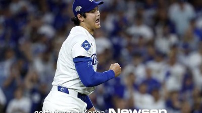‘6이닝 10K 무실점+3홈런’ 오타니 원맨쇼 앞세운 다저스, NLCS 스윕..2년 연속 WS 진출