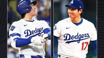 BK 충격적입니다…오타니 대폭발 '6이닝 10K 무실점+3홈런' ML 최초 기록 썼다, 다저스 4전 전승으로 WS 진출