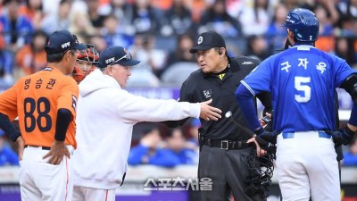 “몰랐다, 고의 아냐” 폰세 해명→구자욱은 여전히 ‘언짢다’…“규정 악용, 기분이 좋지 않다” [PO2]