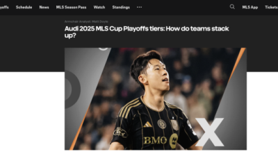 SON 강팀 만난 적 거의 없잖아? MLS 사무국, '시즌 9호골' 손흥민에 의문부호 달았다... 플레이오프 벌써 '기대만발'