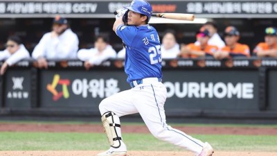 '이 선수' 때문에 박병호 못 넣었다, '폰세 홈런→3안타' 타태훈 있으매 [PO2 스타]