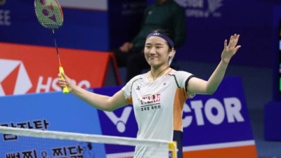 '벽 느꼈던 야마구치 격파' 안세영, 8번째 우승 도전... 상대는 세계 2위 中 왕즈이