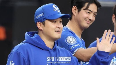 '가을야구 최대 미스터리' 삼성에 원태인이 1명 더 있다…멀쩡한 150km 투수가 왜 구속을 떨어 뜨렸나
