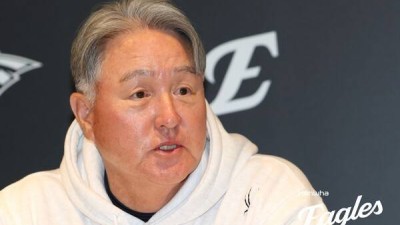 [STN 현장] 한화 김경문 감독 (문)동주 대기…경기가 유리한 쪽으로 흐르면 등판