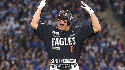 한화 32홈런→홈런→홈런 거포에 무슨 일이…대체 사령탑이 무슨 말을 했길래 감독님 메시지가 결과를 바꿨다