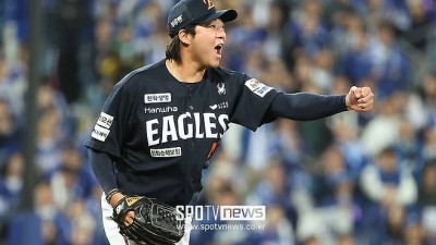 '한화 행복한 고민' FA 임박한 149km 좌완 필승카드 몸값이 계속 오른다…사령탑도 승리의 디딤돌 칭찬