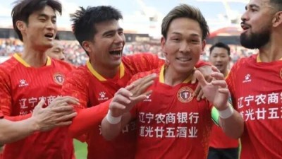 속상해서 술 마셔 음주운전 퇴출, 악동의 반전 근황...'역대 도움 신기록 작성' 쿠니모토 맹활약→랴오닝, 3경기서 승점 1점 확보 시 승격