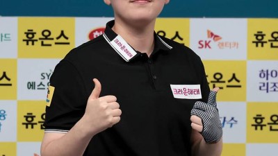 '당구 여제' 김가영, 16강서 백민주에게 덜미...조재호-최성원-강동궁-김영원 32강 진출