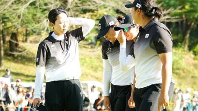 조별리그 탈락에 눈물 쏟은 고진영·최혜진…김효주 제가 죄인