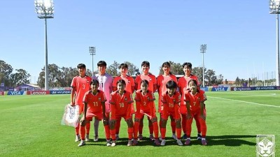 한국, 월드컵 ‘0승’ 탈락 확정…16강 진출 실패 세계의 벽은 높았다 “U-17 여자 월드컵 1무 2패 조 3위”