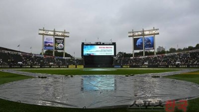 잠실에 비가 내린다… KS 1차전 우천취소 가능성은[잠실에서]