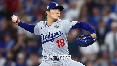 '2001년 커트 실링 이후 처음' 야마모토 2연속 완투승 대기록…다저스, 토론토에 5-1 승리→시리즈 1승 1패 동률