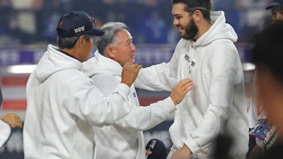 김경문 감독 3차전 선발 폰세…노시환 실책? 코멘트하고 싶지 않다