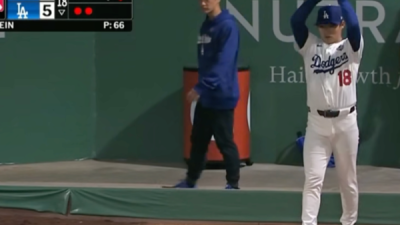 '18회-6시간 40분' 다저스는 하루쉰 '완투' 야마모토 쓰려했다