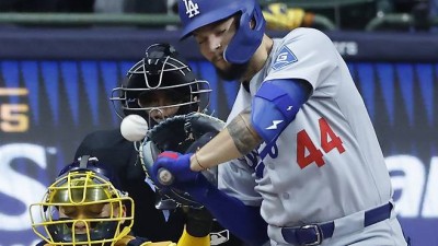 '또 침묵' 50타수 4안타 '팔푼이'도 위기, 로버츠의 파헤스 집착 계속해서 최악의 결과...5차전도 선발출전?