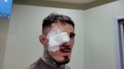 오른쪽 눈 전혀 보이지 않아, 왼쪽 눈도 시력 절반 잃어...아스피날, 눈 찔림 공격당한 후 여전히 상태 좋지 않아