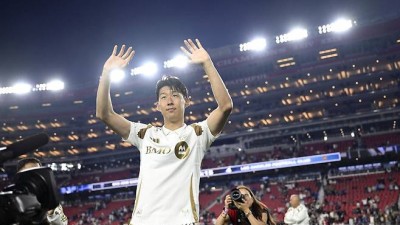 손흥민 새 연봉 첫 공식 발표 '160억원'... 메시 이어 MLS 전체 2위
