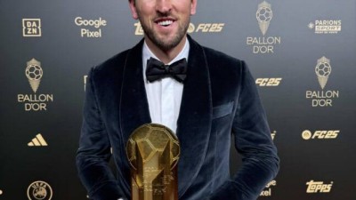 '손흥민 옆에서도 이런 적은 없다' 이게 케인인가, 메시인가...역사적 해리 케인 위대하다, 경이롭다