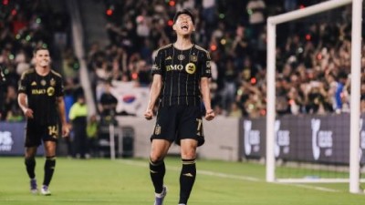 '대한민국 보물 손흥민 없으면 어쩔 뻔' LA FC 감독 골 없어도 최고 극찬... 키패스 7회에 지능적인 플레이