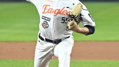 ‘117구 투혼’ 압도적이었던 와이스, 한국시리즈 4차전 7.2이닝 1실점 완벽투