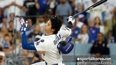 '대충격' 하늘도 무심하시지, 오타니 불운에 울다…23세 루키 상대 '무안타' 침묵, 다저스 타선도 '꽁꽁'