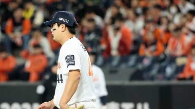 'LG 충격패를 보고도?' 한화는 왜 김서현 악몽의 징후, 볼질에도 미련을 버리지 못했나